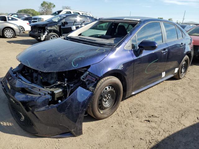 TOYOTA COROLLA LE 2022 with VIN 5YFEPMAE9NP390046 - Photo from auction
