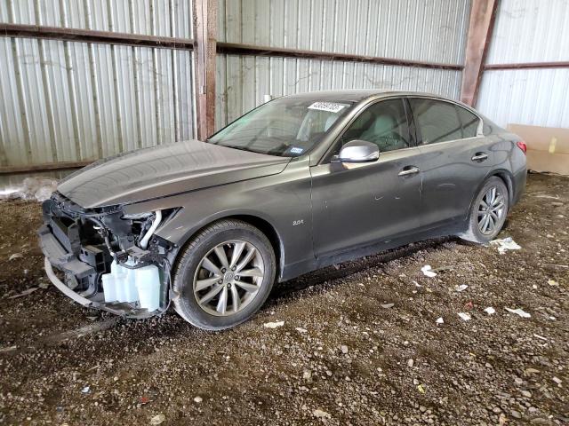 INFINITI Q50 BASE 2017 with VIN JN1CV7AP6HM640501 - Photo from auction