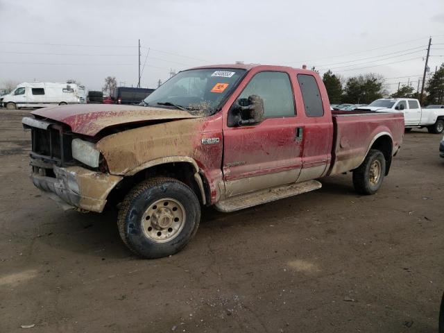 FORD F250 SUPER 2001 with VIN 1FTNX21F51EC85105 - Photo from auction