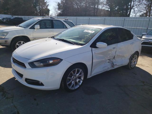 DODGE DART SXT 2013 with VIN 1C3CDFBA6DD338211 - Photo from auction