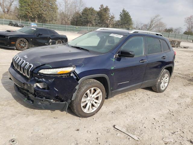 Photo 1 from auction – 2015 JEEP CHEROKEE S with VIN 1C4PJLAB2FW631769