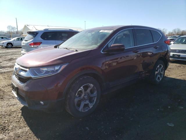 HONDA CR-V EX 2017 with VIN 5J6RW2H54HL043858 - Photo from auction
