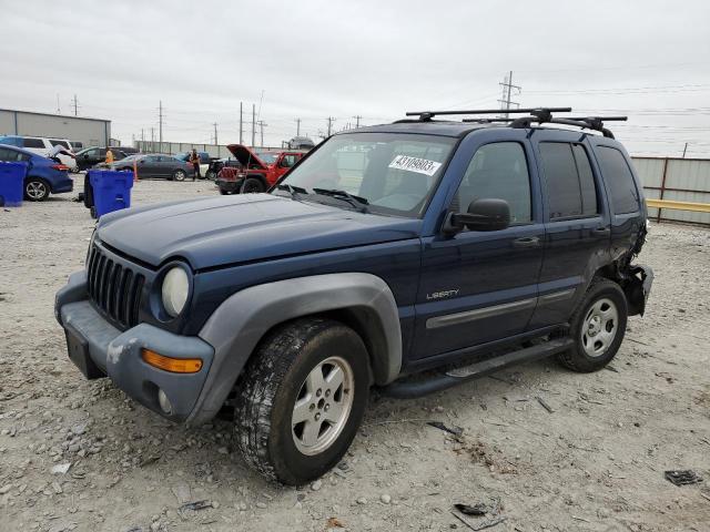 JEEP LIBERTY SP 2004 with VIN 1J4GK48K64W223937 - Photo from auction