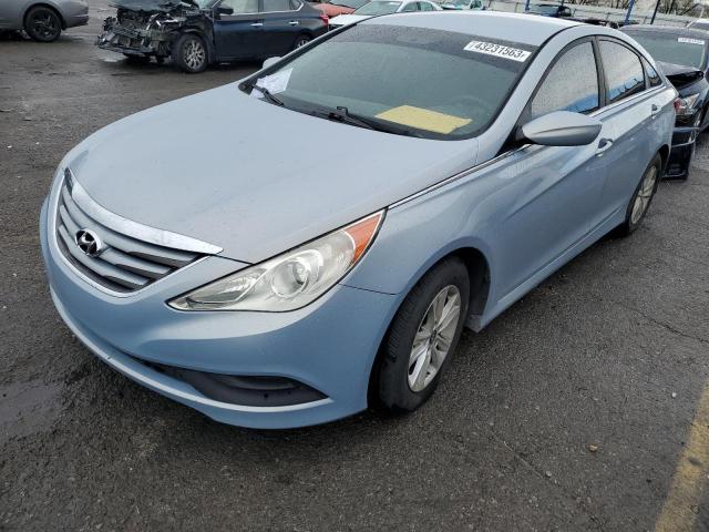 HYUNDAI SONATA GLS 2014 with VIN 5NPEB4AC9EH852888 - Photo from auction