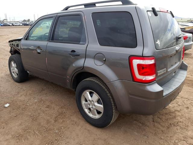 Photo 2 from auction – 2010 FORD ESCAPE XLT with VIN 1FMCU9DG5AKC52986
