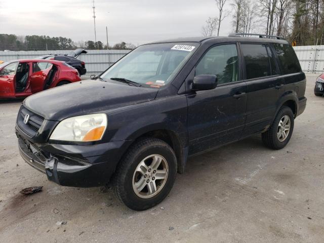 HONDA PILOT EX 2005 with VIN 5FNYF18475B052894 - Photo from auction