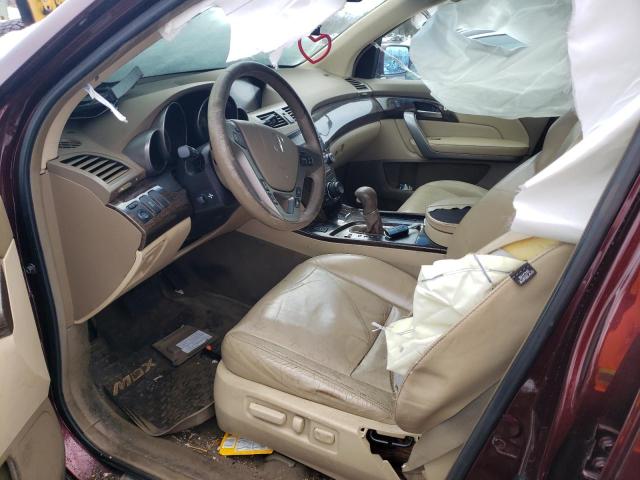 Photo 7 from auction – 2012 ACURA MDX TECHNO with VIN 2HNYD2H37CH504542