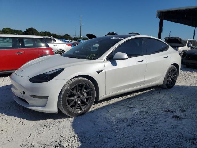 TESLA MODEL 3 2022 with VIN 5YJ3E1EA9NF102153 - Photo from auction