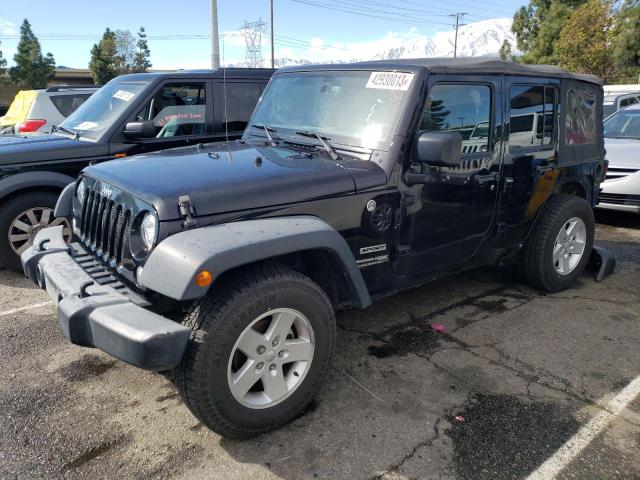 JEEP WRANGLER U 2018 with VIN 1C4HJWDG7JL834907 - Photo from auction