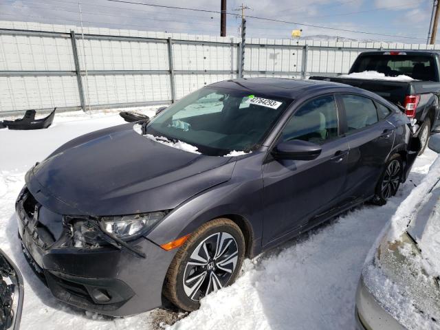 HONDA CIVIC EX 2017 with VIN 19XFC1F38HE019021 - Photo from auction