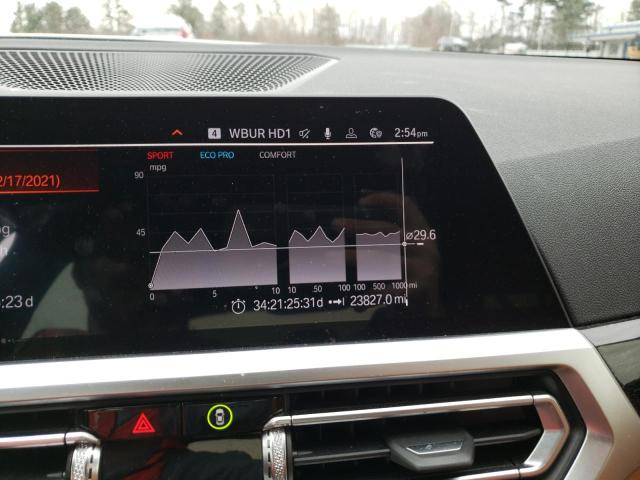 Photo 9 from auction – 2021 BMW 330XI with VIN 3MW5R7J08M8B77715