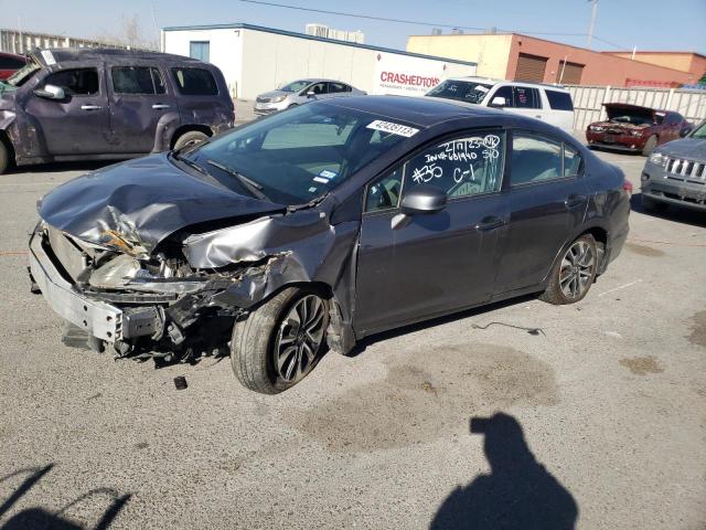HONDA CIVIC EX 2013 with VIN 19XFB2F89DE071286 - Photo from auction