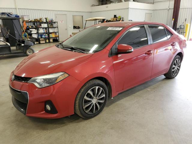 TOYOTA COROLLA L 2015 with VIN 2T1BURHE7FC443679 - Photo from auction