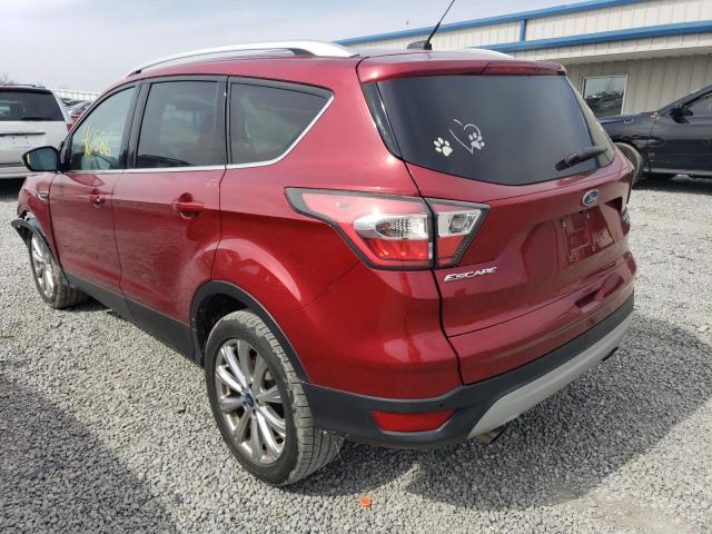 Photo 2 from auction – 2017 FORD ESCAPE TIT with VIN 1FMCU0J9XHUA96041