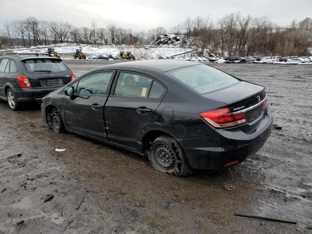 Photo 2 from auction – 2014 HONDA CIVIC LX with VIN 2HGFB2F57EH540162