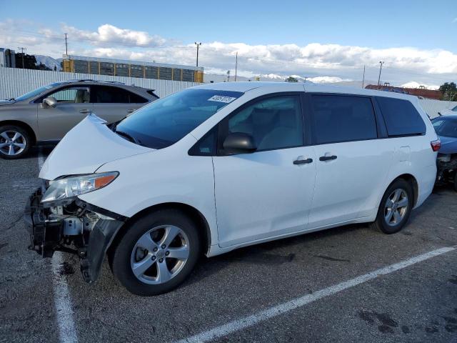 TOYOTA SIENNA 2017 with VIN 5TDZZ3DC5HS780427 - Photo from auction