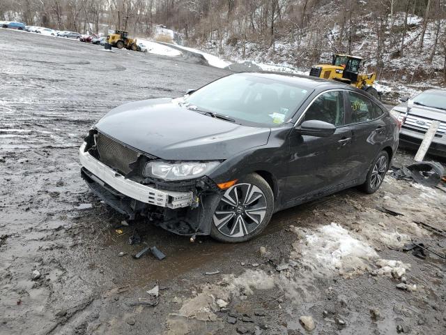 HONDA CIVIC EX 2017 with VIN 19XFC1F35HE214865 - Photo from auction