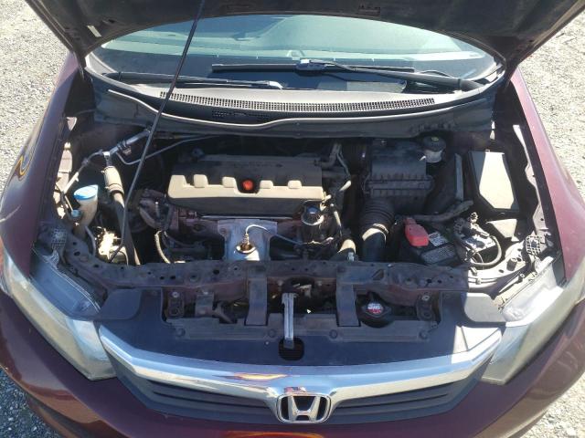 Photo 11 from auction – 2012 HONDA CIVIC LX with VIN 2HGFB2F55CH596078