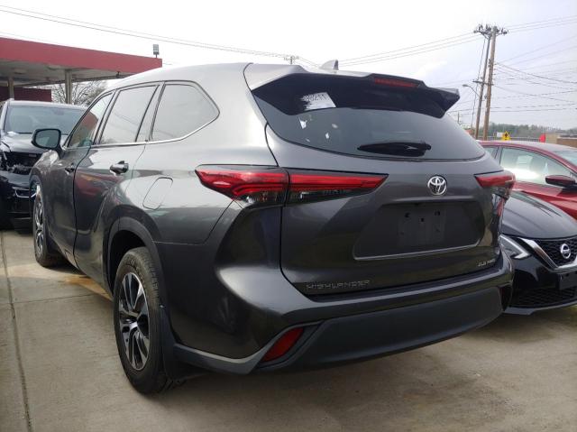 Photo 3 from auction – 2021 TOYOTA HIGHLANDER with VIN 5TDGZRBH6MS537342