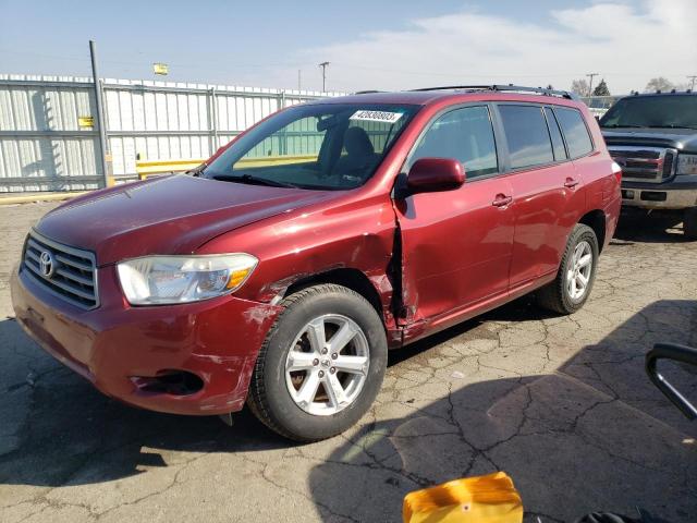 TOYOTA HIGHLANDER 2010 with VIN 5TDZA3EH9AS007130 - Photo from auction