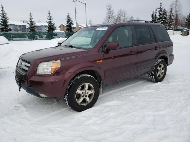 HONDA PILOT SE 2008 with VIN 5FNYF18368B040120 - Photo from auction
