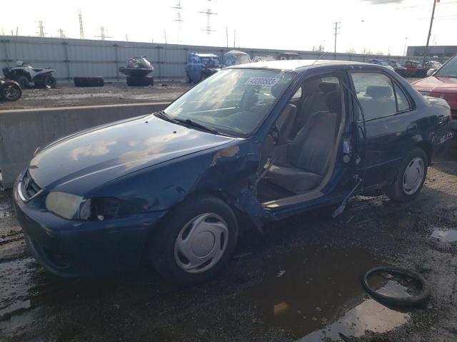 TOYOTA COROLLA CE 2001 with VIN 2T1BR12E91C430467 - Photo from auction