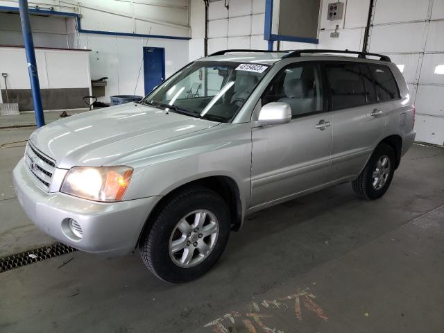 TOYOTA HIGHLANDER 2001 with VIN JTEHF21A910030289 - Photo from auction