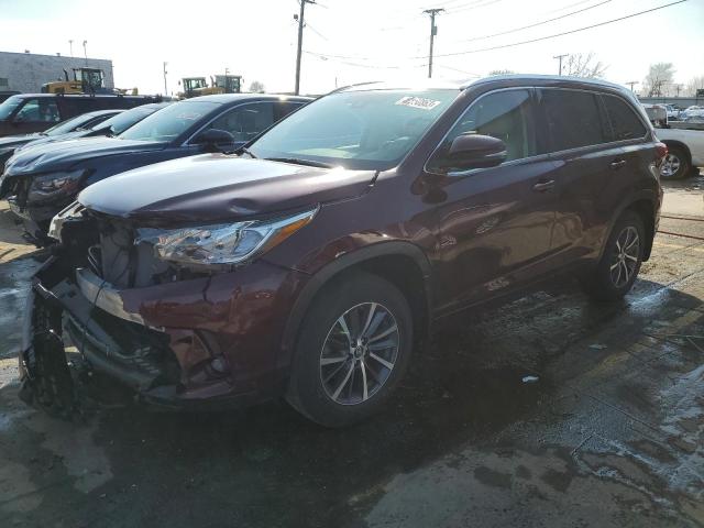 TOYOTA HIGHLANDER 2018 with VIN 5TDJZRFH8JS856950 - Photo from auction