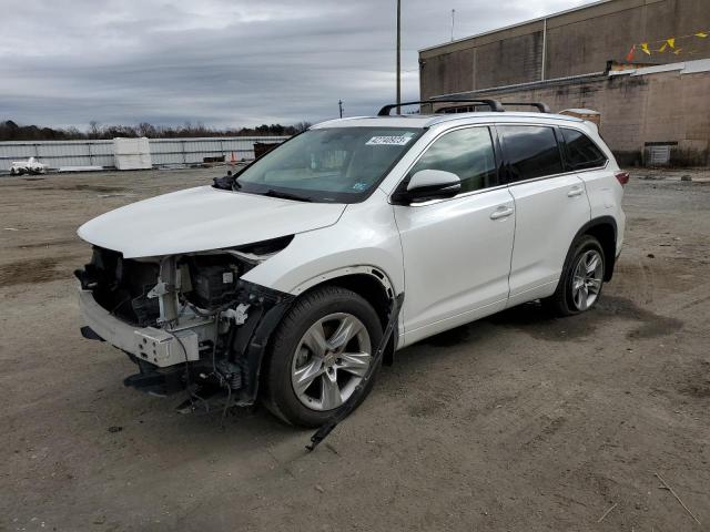 Photo 1 from auction – 2015 TOYOTA HIGHLANDER with VIN 5TDDKRFHXFS137711