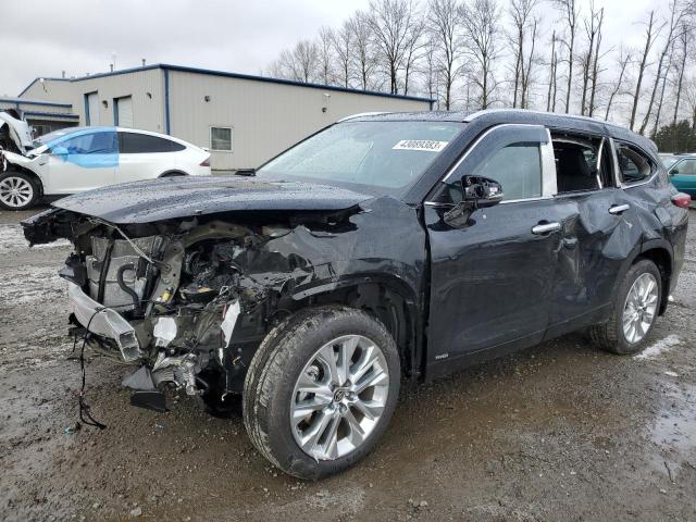 TOYOTA HIGHLANDER 2023 with VIN 5TDXBRCH2PS570720 - Photo from auction