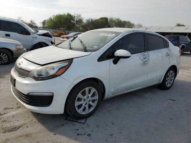 KIA RIO LX 2017 with VIN KNADM4A34H6025205 - Photo from auction