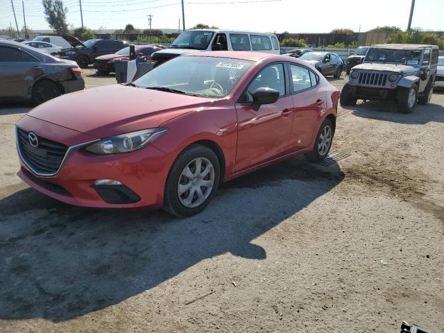 MAZDA 3 SV 2015 with VIN JM1BM1T79F1247354 - Photo from auction