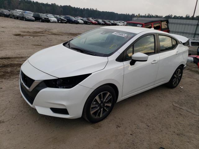 NISSAN VERSA SV 2022 with VIN 3N1CN8EV5NL839169 - Photo from auction