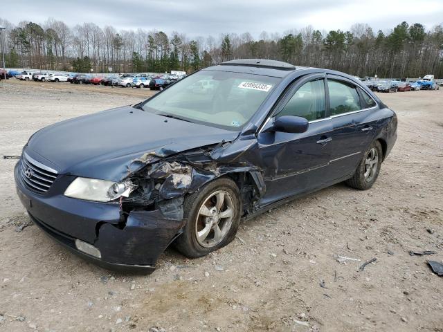 HYUNDAI AZERA GLS 2007 with VIN KMHFC46DX7A210902 - Photo from auction