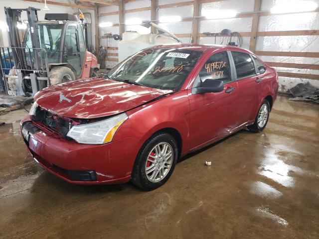 FORD FOCUS SE 2010 with VIN 1FAHP3FN0AW215448 - Photo from auction