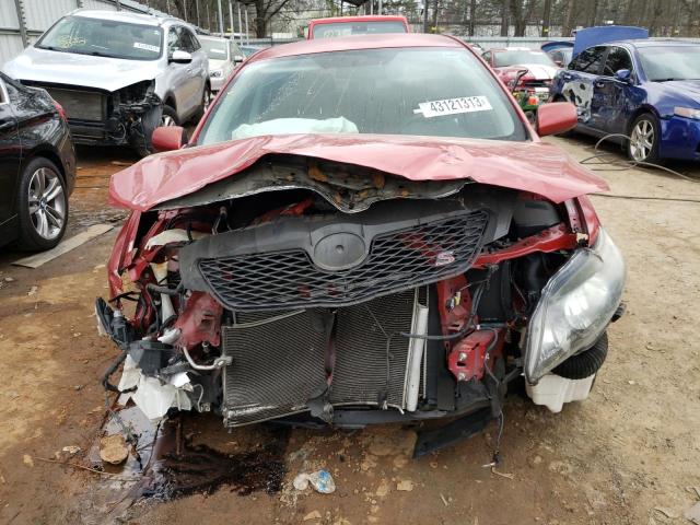 Photo 5 from auction – 2009 TOYOTA COROLLA BA with VIN 1NXBU40E39Z104094