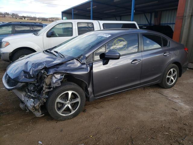 HONDA CIVIC SE 2015 with VIN 19XFB2F77FE118244 - Photo from auction