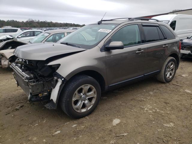 FORD EDGE SEL 2014 with VIN 2FMDK4JC6EBA15373 - Photo from auction