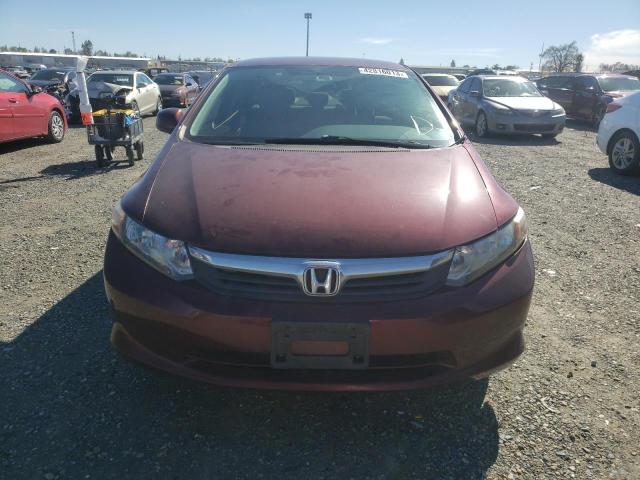 Photo 5 from auction – 2012 HONDA CIVIC LX with VIN 2HGFB2F55CH596078