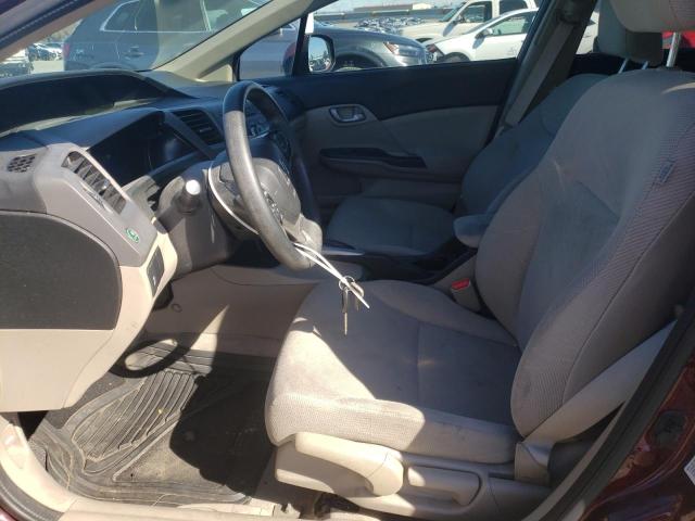 Photo 7 from auction – 2012 HONDA CIVIC LX with VIN 2HGFB2F55CH596078