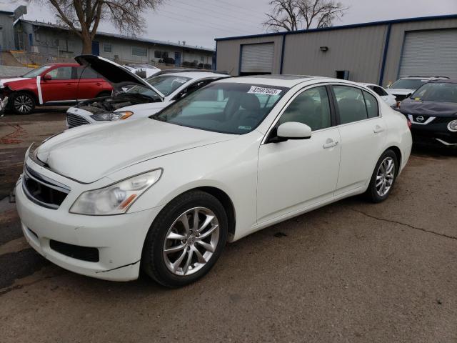 INFINITI G35 2008 with VIN JNKBV61E98M220991 - Photo from auction