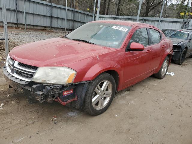 DODGE AVENGER SX 2012 with VIN 1C3CDZCB9CN156200 - Photo from auction