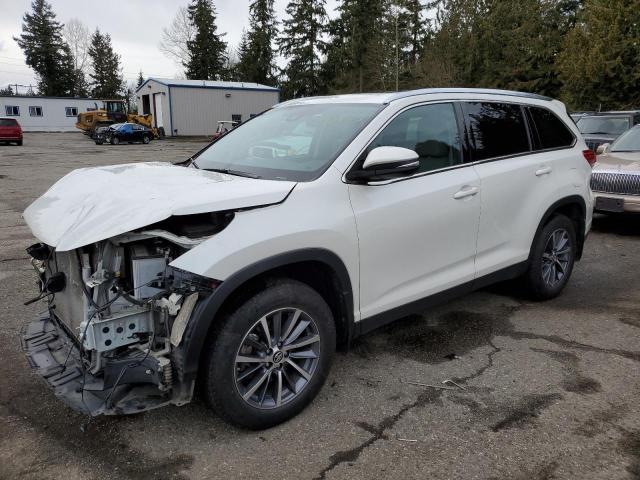TOYOTA HIGHLANDER 2019 with VIN 5TDJZRFH6KS922011 - Photo from auction