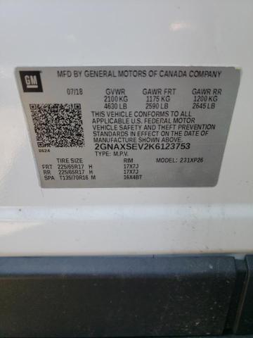 Photo 14 from auction – 2019 CHEVROLET EQUINOX LS with VIN 2GNAXSEV2K6123753