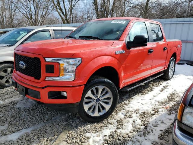 FORD F150 SUPER 2018 with VIN 1FTEW1EP1JKF19970 - Photo from auction