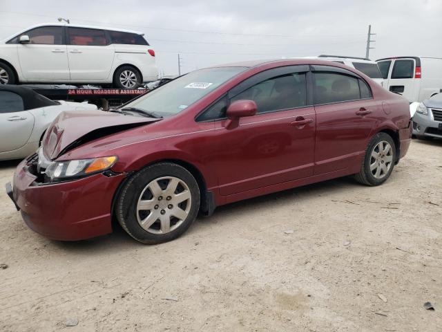 HONDA CIVIC LX 2008 with VIN 2HGFA16508H533989 - Photo from auction