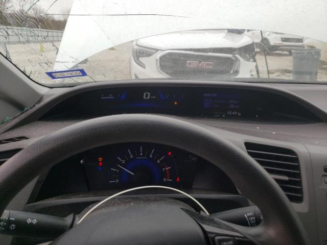 Photo 9 from auction – 2012 HONDA CIVIC LX with VIN 19XFB2F50CE066711