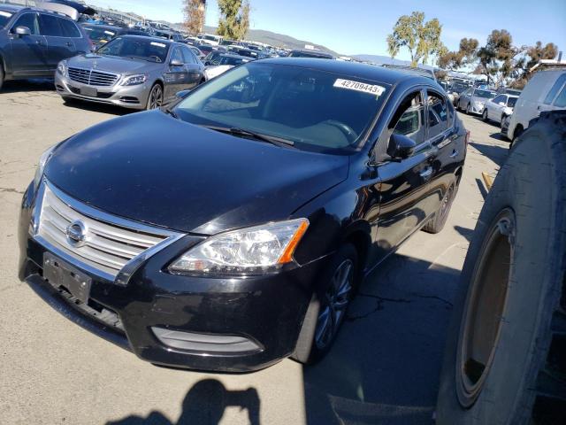 NISSAN SENTRA S 2014 with VIN 3N1AB7AP1EY272138 - Photo from auction