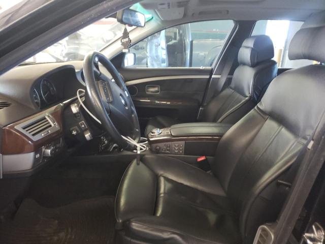 Photo 7 from auction – 2007 BMW 750 with VIN WBAHN83517DT72554