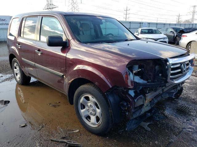 Photo 4 from auction – 2014 HONDA PILOT LX with VIN 5FNYF4H24EB044381